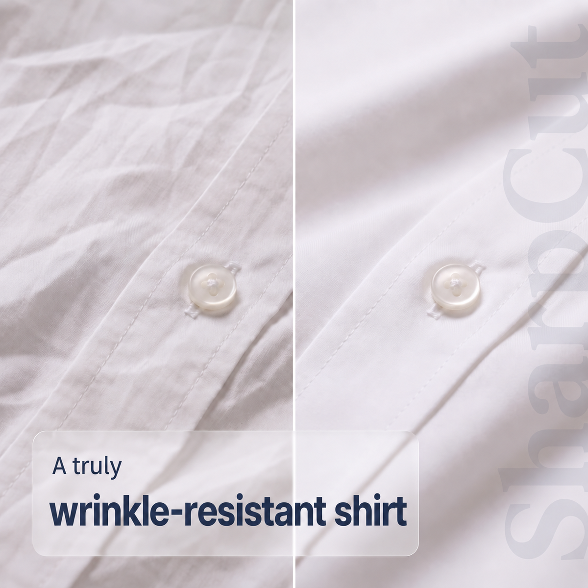 Wrinkle-resistant fabric comparison