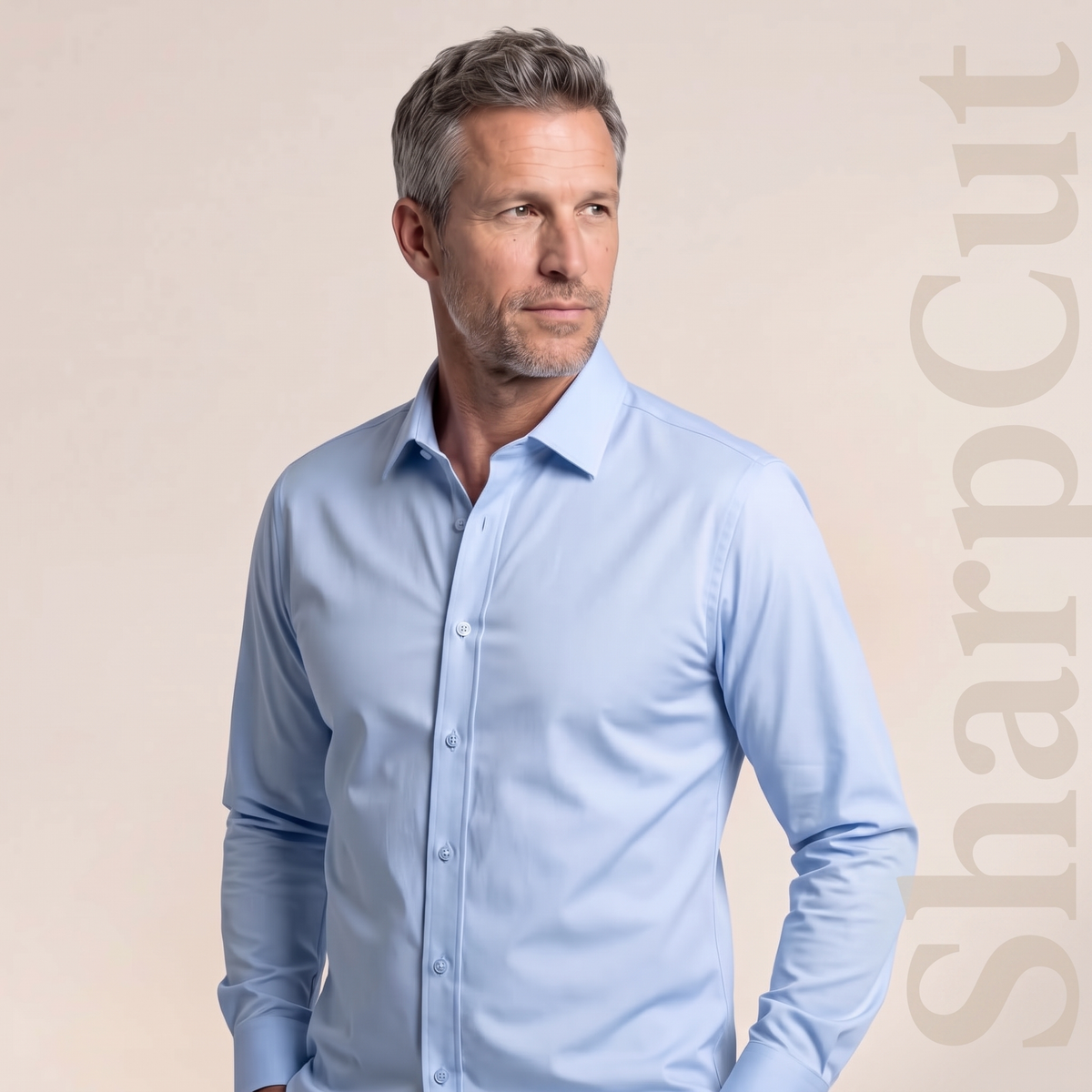 SharpCut Light Blue shirt
