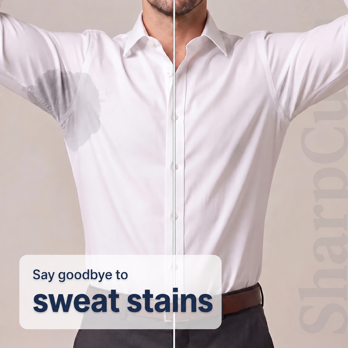Sweat-stain comparison