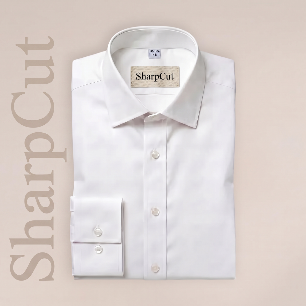 Folded SharpCut White shirt