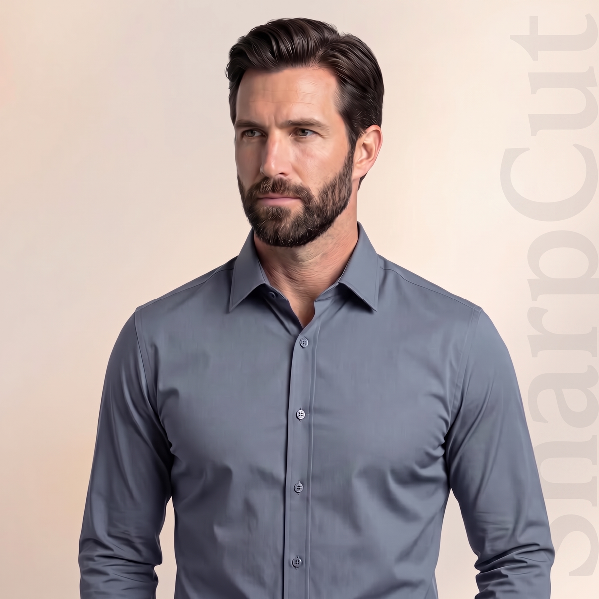 SharpCut Gray shirt